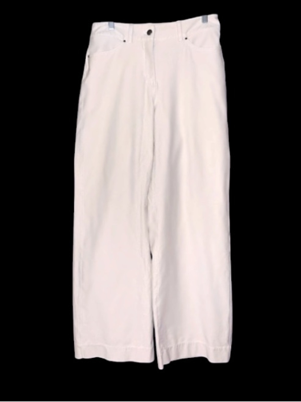 Lululemon 28 City Sleek 5 Pocket Wide-Leg High-Rise Pant Light Utilitech Ivory - Picture 6 of 9
